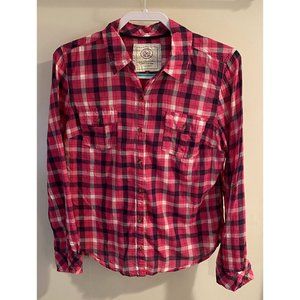 Plaid button up shirt